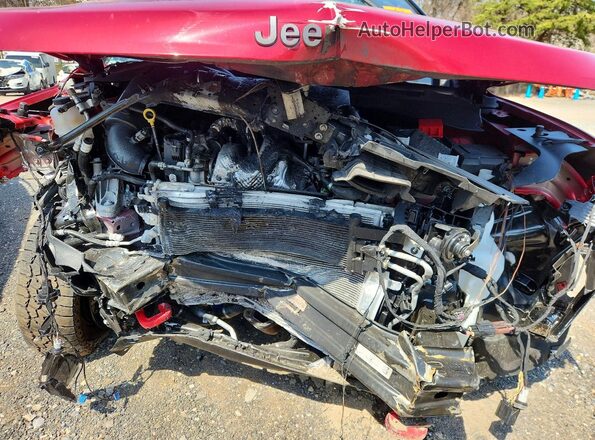 3C4NJDDN4ST584425 2025 JEEP COMPASS Red უკანა სალონის ხედი