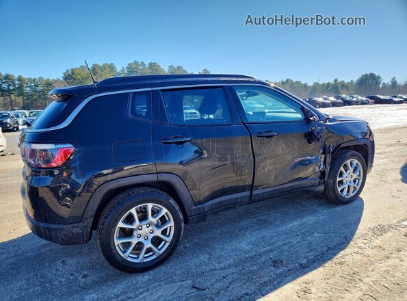 3C4NJDFBXNT181248 2022 JEEP COMPASS Black Trasero derecho