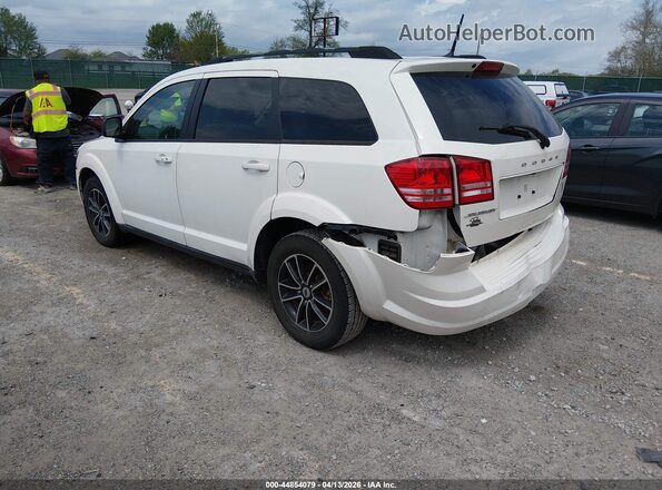 3C4PDCAB0JT446917 2018 DODGE JOURNEY Белый Задняя левая четверть
