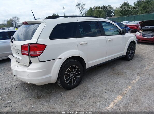 3C4PDCAB0JT446917 2018 DODGE JOURNEY Белый Задняя правая четверть