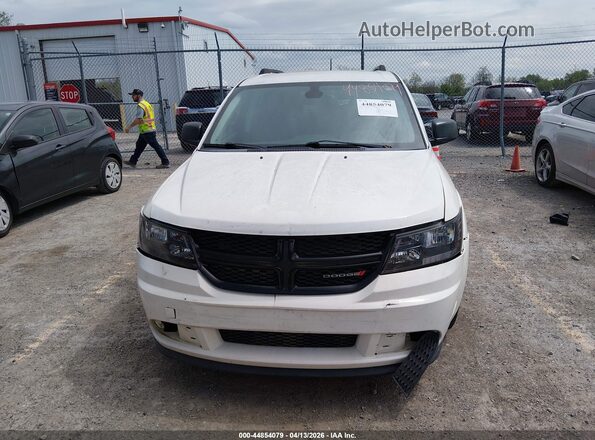 3C4PDCAB0JT446917 2018 DODGE JOURNEY Белый Вид щитка приборов