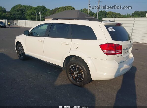 3C4PDCAB1JT253773 2018 DODGE JOURNEY White უკანა მარცხენა