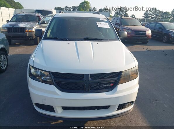 3C4PDCAB1JT253773 2018 DODGE JOURNEY White ხელსაწყოთა პანელის ხედი