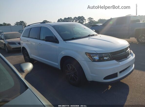 3C4PDCAB1JT253773 2018 DODGE JOURNEY White უკანა სალონის ხედი