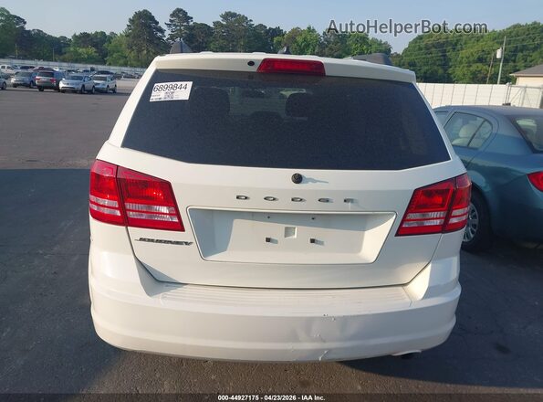 3C4PDCAB1JT253773 2018 DODGE JOURNEY White 