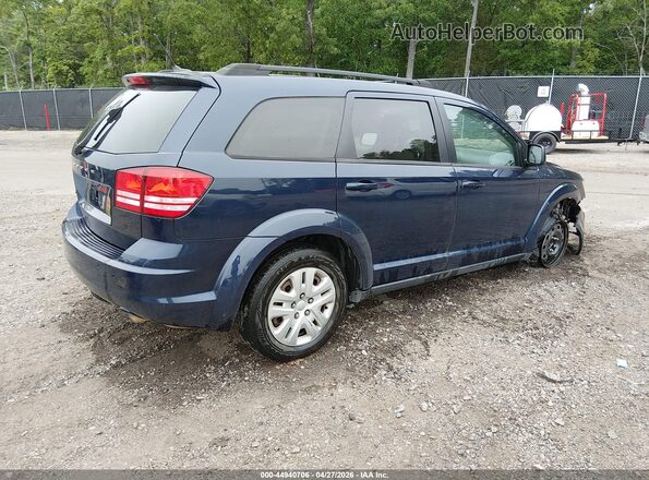 3C4PDCAB2JT427446 2018 DODGE JOURNEY Dark Blue Tył prawy