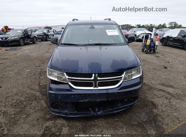 3C4PDCAB2JT427446 2018 DODGE JOURNEY Dark Blue Widok zestawu wskaźników