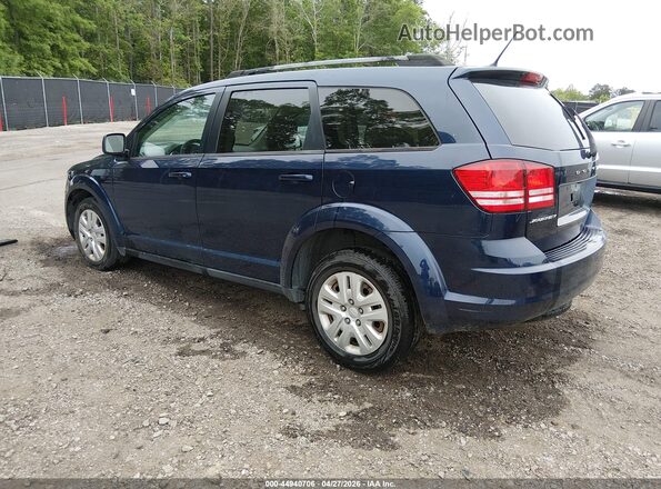 3C4PDCAB2JT427446 2018 DODGE JOURNEY Dark Blue Tył lewy