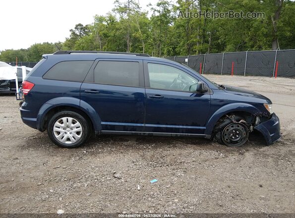 3C4PDCAB2JT427446 2018 DODGE JOURNEY Dark Blue Widok wnętrza z tyłu