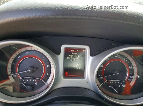 3C4PDCAB2LT267281 2020 DODGE JOURNEY Серебряный Вид щитка приборов