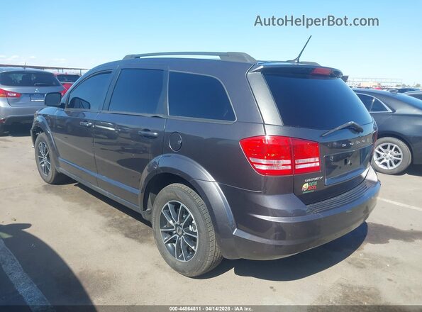 3C4PDCAB4JT254240 2018 DODGE JOURNEY Black Trasero izquierdo