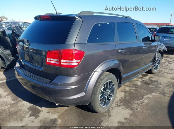 3C4PDCAB4JT254240 2018 DODGE JOURNEY Black Trasero derecho