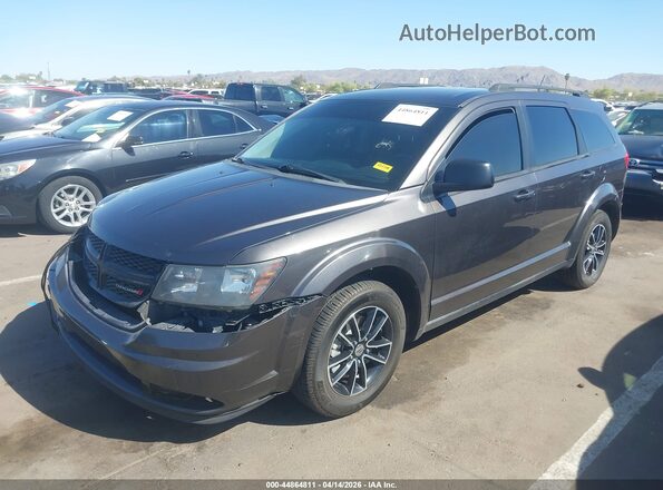 3C4PDCAB4JT254240 2018 DODGE JOURNEY Black Vista tres cuartos delantera izquierda