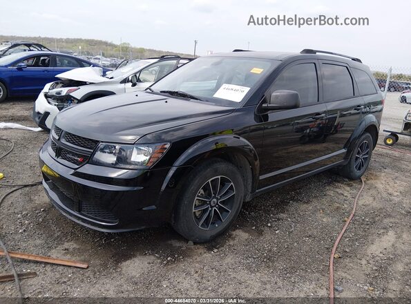 3C4PDCAB5JT439705 2018 DODGE JOURNEY Black Передня ліва чверть