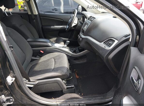 3C4PDCAB5JT439705 2018 DODGE JOURNEY Black Вид салону спереду