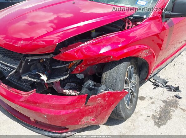 3C4PDCAB6JT352895 2018 DODGE JOURNEY Red წინა ხედი