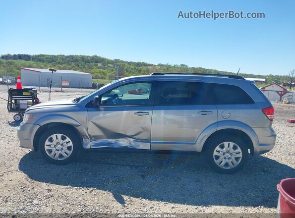 3C4PDCAB6JT521376 2018 DODGE JOURNEY Silver Widok wnętrza 360 stopni