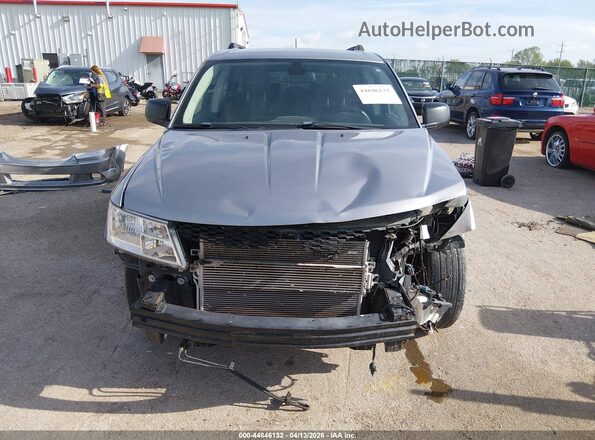 3C4PDCAB6LT247549 2020 DODGE JOURNEY Silver Widok wnętrza z tyłu