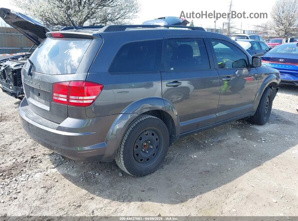 3C4PDCAB7JT170431 2018 DODGE JOURNEY Gray უკანა მარჯვენა