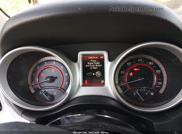3C4PDCAB8HT545060 2017 DODGE JOURNEY Красный Вид задних сидений