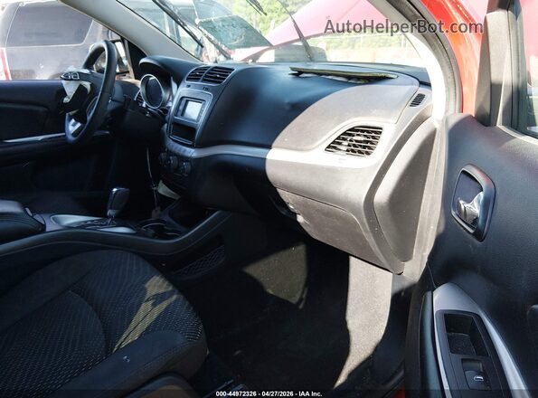 3C4PDCAB8HT545060 2017 DODGE JOURNEY Красный Вид салона спереди