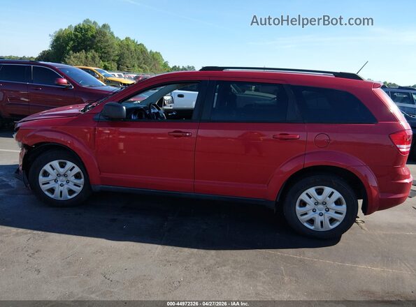 3C4PDCAB8HT545060 2017 DODGE JOURNEY Красный Панорамный вид салона 360°