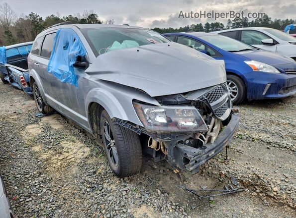 3C4PDCAB9JT352695 2018 DODGE JOURNEY Silver Przód prawy