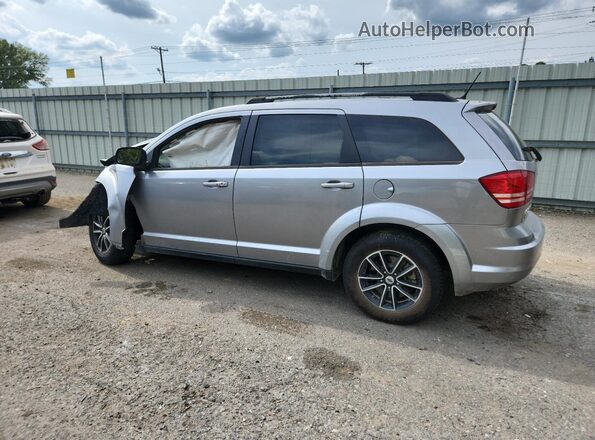 3C4PDCAB9JT352695 2018 DODGE JOURNEY Silver Tył lewy