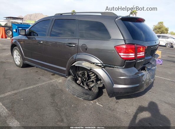 3C4PDCAB9JT499020 2018 DODGE JOURNEY Серый Задняя левая четверть