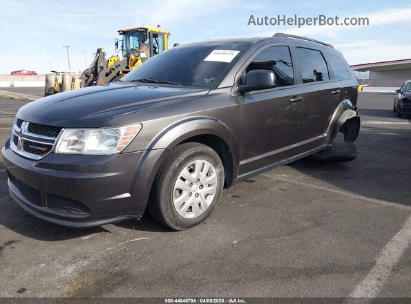 3C4PDCAB9JT499020 2018 DODGE JOURNEY Серый Передняя левая четверть