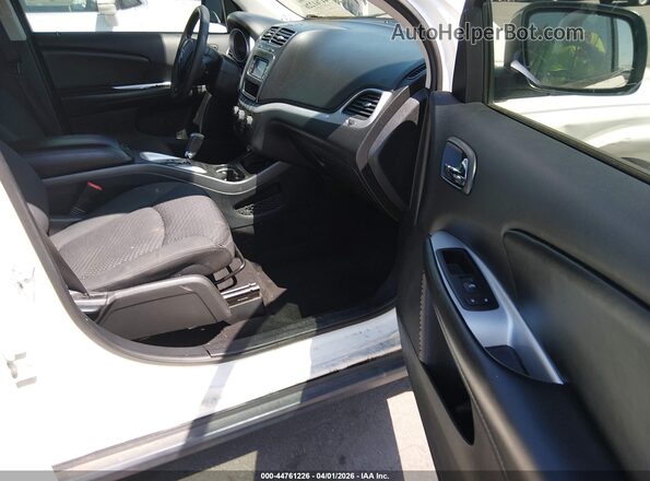 3C4PDCAB9JT534624 2018 DODGE JOURNEY White Widok wnętrza z przodu