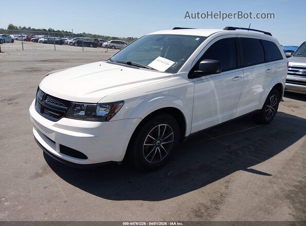 3C4PDCAB9JT534624 2018 DODGE JOURNEY White Przód lewy