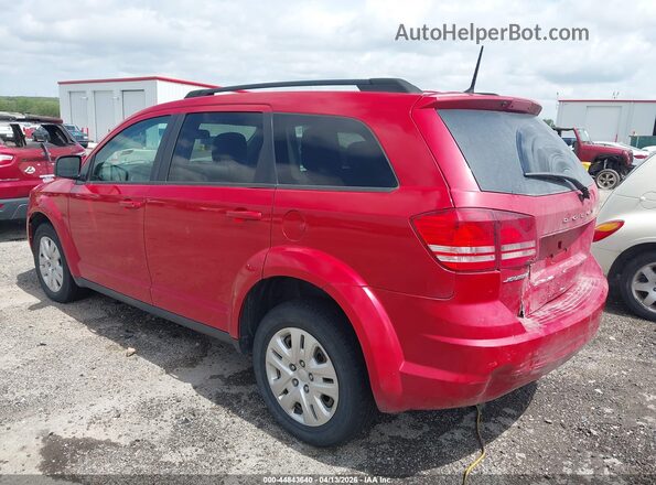 3C4PDCABXKT856447 2019 DODGE JOURNEY Red Trasero izquierdo