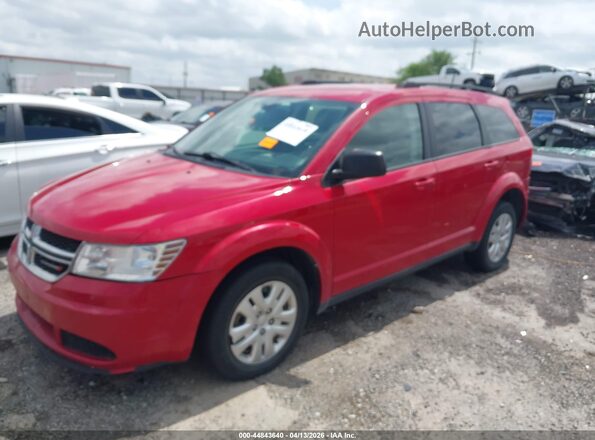 3C4PDCABXKT856447 2019 DODGE JOURNEY Red Vista tres cuartos delantera izquierda