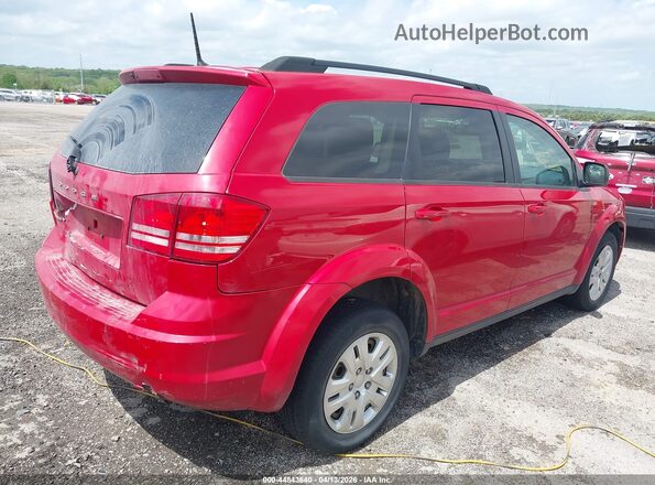 3C4PDCABXKT856447 2019 DODGE JOURNEY Red Trasero derecho
