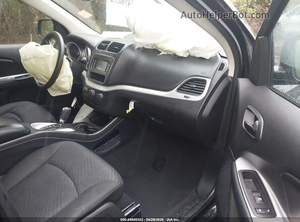 3C4PDCABXLT260689 2020 DODGE JOURNEY Black Widok wnętrza z przodu