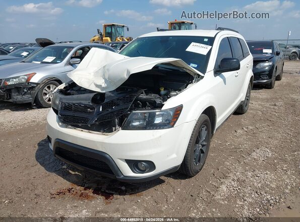 3C4PDCBB3KT779032 2019 DODGE JOURNEY Белый Передняя левая четверть