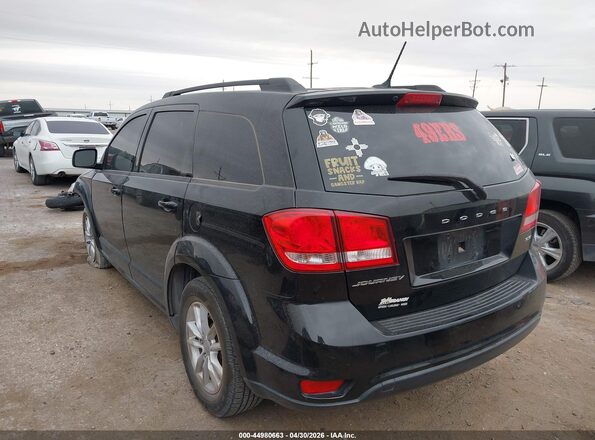 3C4PDCBB4GT237963 2016 DODGE JOURNEY Black უკანა მარცხენა