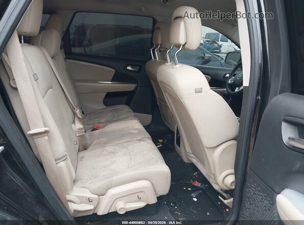3C4PDCBB4GT237963 2016 DODGE JOURNEY Black VIN კოდის სტიკერის ხედი