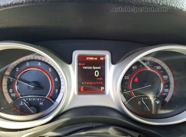 3C4PDCBB4KT857110 2019 DODGE JOURNEY Gray Widok zestawu wskaźników