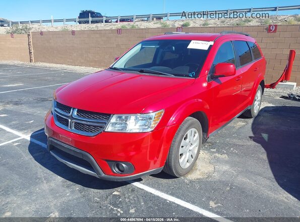 3C4PDCBB7KT868179 2019 DODGE JOURNEY Red Przód lewy
