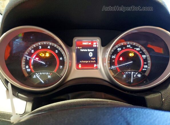 3C4PDCBBXGT166963 2016 DODGE JOURNEY Серый Вид щитка приборов