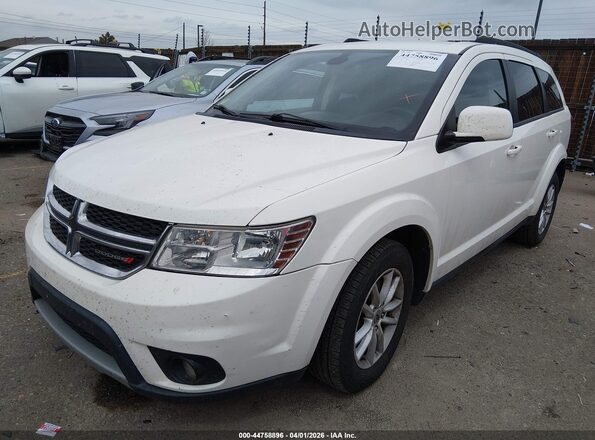 3C4PDCBG1JT514507 2018 DODGE JOURNEY White წინა მარცხენა ხედი სამი მეოთხედიდან