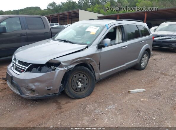 3C4PDCBG1JT526060 2018 DODGE JOURNEY Gray Առջևի ձախ երեք քառորդ տեսարան