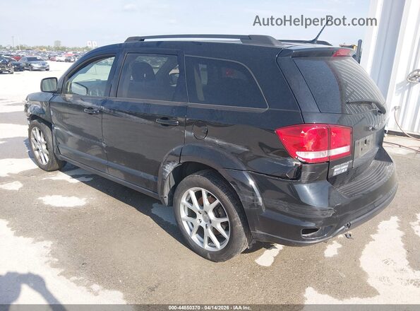 3C4PDCBG3GT167299 2016 DODGE JOURNEY Black Trasero izquierdo