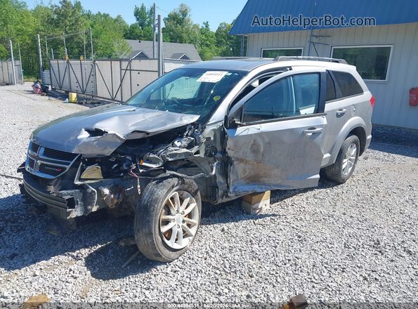 3C4PDCBG6HT530793 2017 DODGE JOURNEY Silver Առջևի ձախ երեք քառորդ տեսարան
