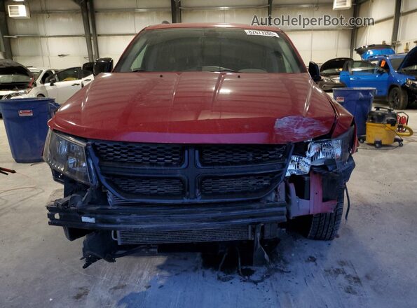 3C4PDCBG6JT521968 2018 DODGE JOURNEY Red Front view