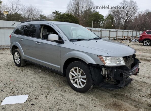 3C4PDCBG7GT228685 2016 DODGE JOURNEY Серебряный Передняя правая четверть