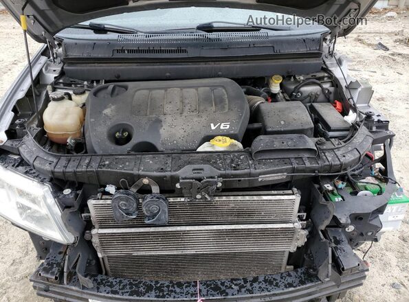 3C4PDCBG7GT228685 2016 DODGE JOURNEY Серебряный Вид подкапотного пространства