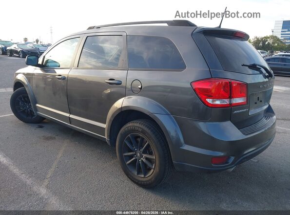 3C4PDCBG7KT783953 2019 DODGE JOURNEY Gray Trasero izquierdo